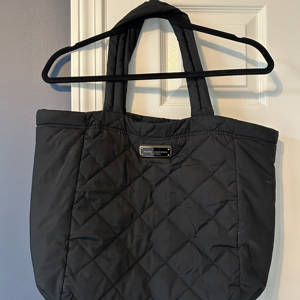 Marc Jacob’s Black Quilted Tote Bag